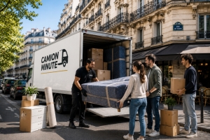 D&eacute;m&eacute;nagement Paris 17 &ndash; Camion Minute, transporteur de confiance