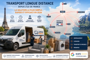 Transport longue distance depuis l&rsquo;&Icirc;le-de-France : la solution la plus simple, rapide et efficace en 2026