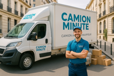 Louer un camion avec chauffeur : la solution pratique et économique avec Camion Minute Vous cherchez à louer un camion avec chauffeur ? 